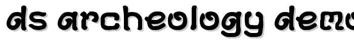 DS-Archeology Demo font
